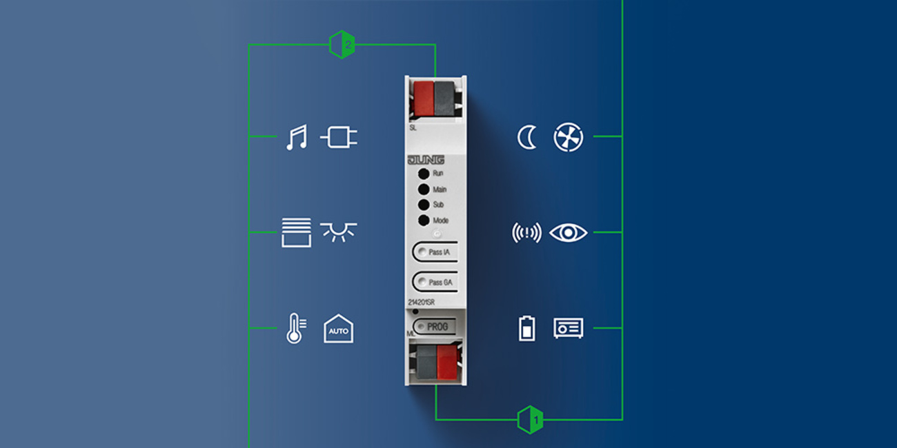 KNX Bereichs- und Linienkoppler bei Hornauer Elektrotechnik in Pösing